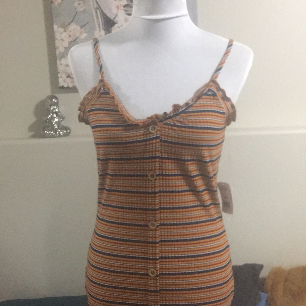 Striped maxi
